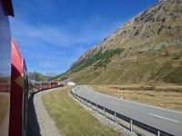 Fahrt mit dem Bernina-Express... &ndash; &copy; Katrin Deutschbein (Eberhardt TRAVEL)