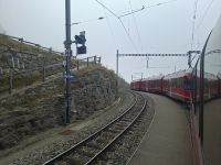 Fahrt mit dem Bernina-Express... (Station 