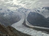 auf dem Gornergrat... (Gornergletscher im Monte-Rosa-Massiv) &ndash; &copy; Katrin Deutschbein (Eberhardt TRAVEL)