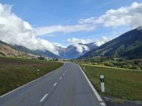 Fahrt durch das Goms (Oberes Rhonetal)