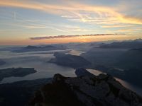 Sonnenaufgang auf dem Pilatus...