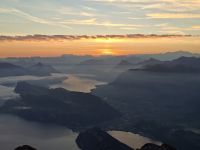 Sonnenaufgang auf dem Pilatus...