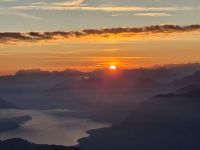 Sonnenaufgang auf dem Pilatus...