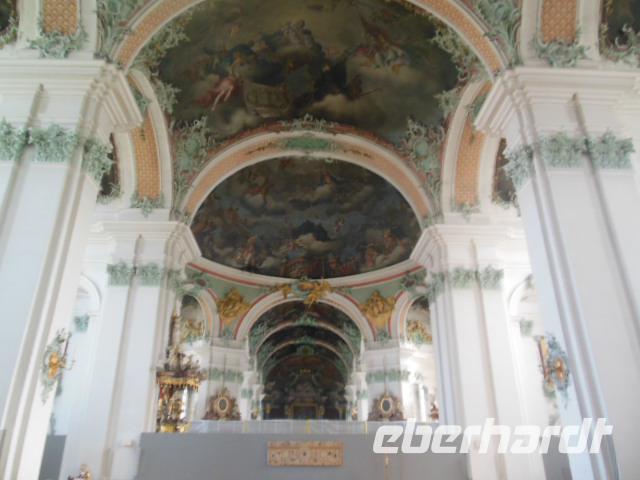 in der Stiftskirche von St.Gallen  &ndash; &copy; Sandra Rößle (Eberhardt TRAVEL)