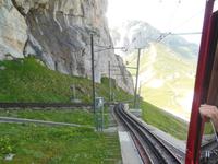 Abfahrt mit der Pilatus Zahnradbahn  &ndash; &copy; Sandra Rößle (Eberhardt TRAVEL)