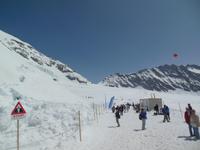 auf dem Jungfraujoch Ausgang Aletschgletscher  &ndash; &copy; Sandra Rößle (Eberhardt TRAVEL)