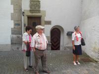 bei der Pfarrkirche in Thun &ndash; &copy; Sandra Rößle (Eberhardt TRAVEL)