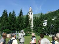 Der schiefe Turm von St. Moritz &ndash; &copy; Martina Pötschke (Eberhardt TRAVEL)