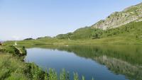 0211 Wanderung zur Bettmeralp - Bettmersee &ndash; &copy; Annette Weise (Eberhardt TRAVEL)