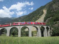 Brusio,Kreisviadukt &ndash; &copy; Gisela Gerlach (Eberhardt TRAVEL)