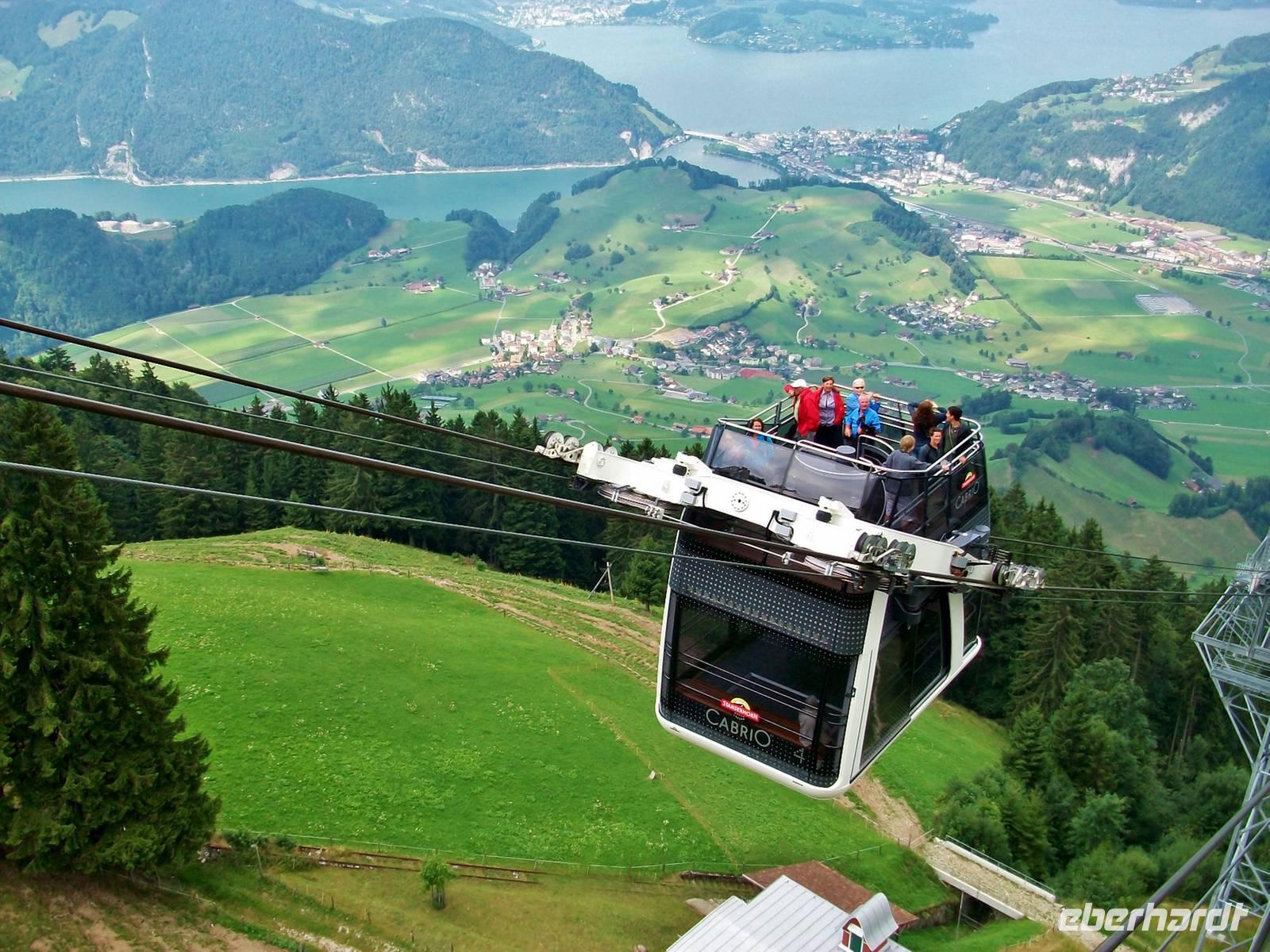 Stanserhorn, Cabriobahn &ndash; &copy; Steffen Mucke (Eberhardt TRAVEL)