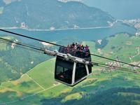 Stanserhorn, Cabriobahn &ndash; &copy; Steffen Mucke (Eberhardt TRAVEL)