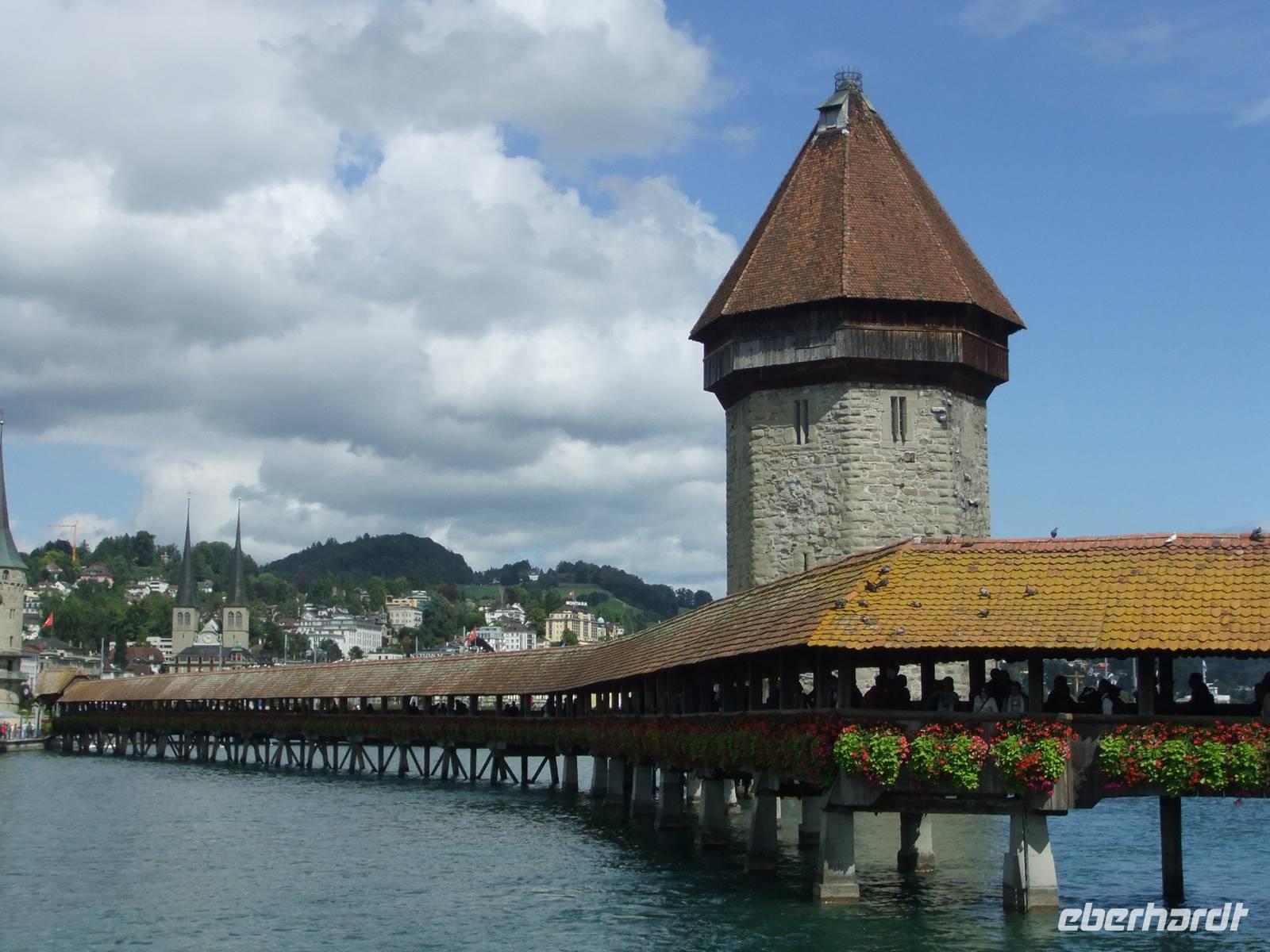 Kapellbrücke in Luzern &ndash; &copy; Martina Pötschke (Eberhardt TRAVEL)