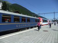 Halt in Disentis &ndash; &copy; Martina Pötschke (Eberhardt TRAVEL)