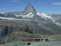 Blick vom Gornergrat zum Matterhorn