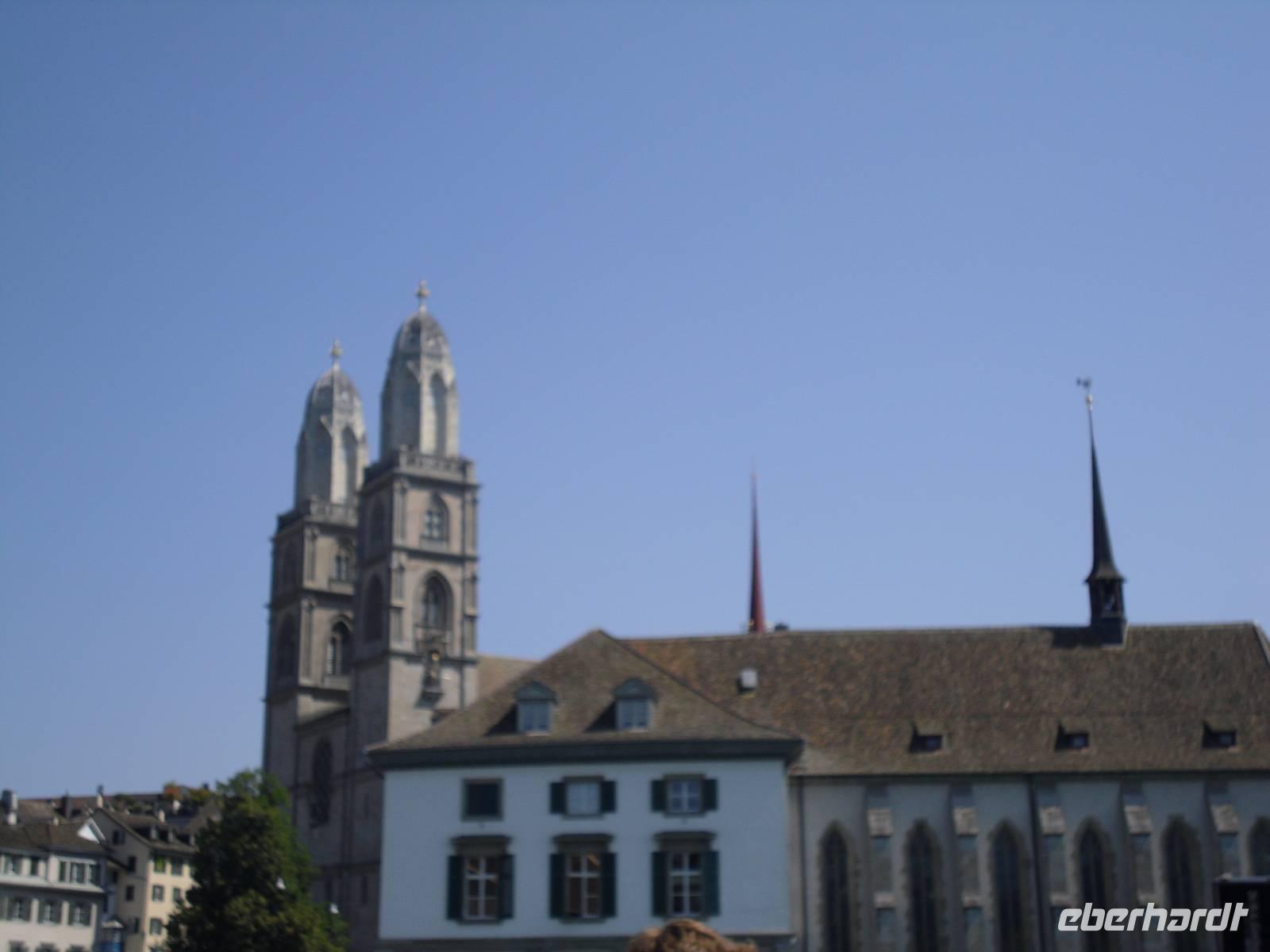 Stadtführung in Zürich (Großmünster) &ndash; &copy; Katrin Deutschbein (Eberhardt TRAVEL)