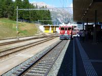 Bahnhof in Pontresina &ndash; &copy; Katrin Deutschbein (Eberhardt TRAVEL)