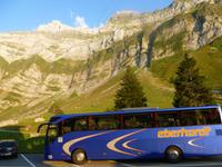 unser Reisebus auf der Schwägalp