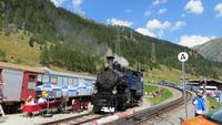 142 Fahrt mit der Furka-Dampfbahn - Oberwald