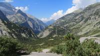 162 Fahrt über den Grimsel-Pass - Blick ins Haslital &ndash; &copy; Annette Weise (Eberhardt TRAVEL)