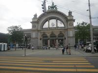 Altes Bahnhofsportal in Luzern