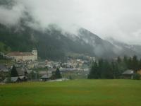 Blick auf Disentis