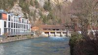 0200 Ortsführung in Interlaken - Wehr in Unterseen &ndash; &copy; Annette Weise (Eberhardt TRAVEL)