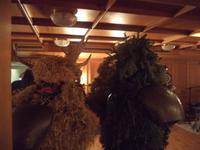 Silvesterchläuse bei der Silvesterfeier
