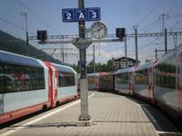 Bahnhof Disentis &ndash; &copy; Katrin Deutschbein (Eberhardt TRAVEL)