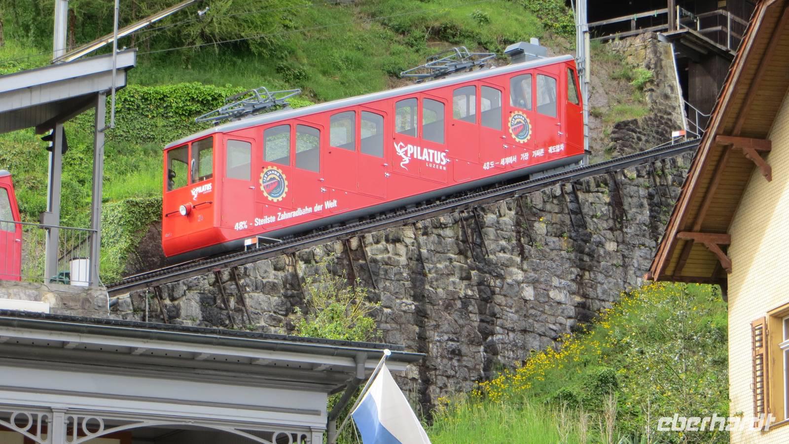 0154 Fahrt auf den Pilatus &ndash; &copy; Annette Weise (Eberhardt TRAVEL)