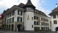 0215 Thun - Stadtführung - Rathausplatz - Zunfthaus zum Pfister &ndash; &copy; Annette Weise (Eberhardt TRAVEL)