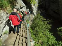 in der Aareschlucht &ndash; &copy; Gisela Preuß (Eberhardt TRAVEL)