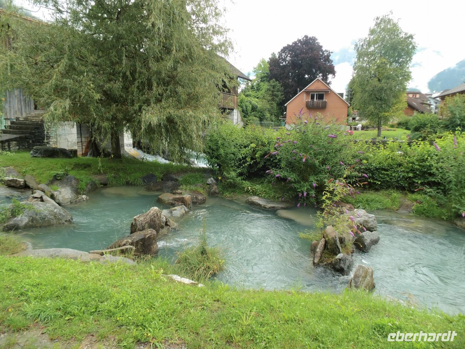 Interlaken Wehr an der Aare &ndash; &copy; Gisela Preuß (Eberhardt TRAVEL)