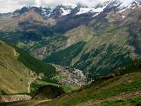 Berge um Saas Fee