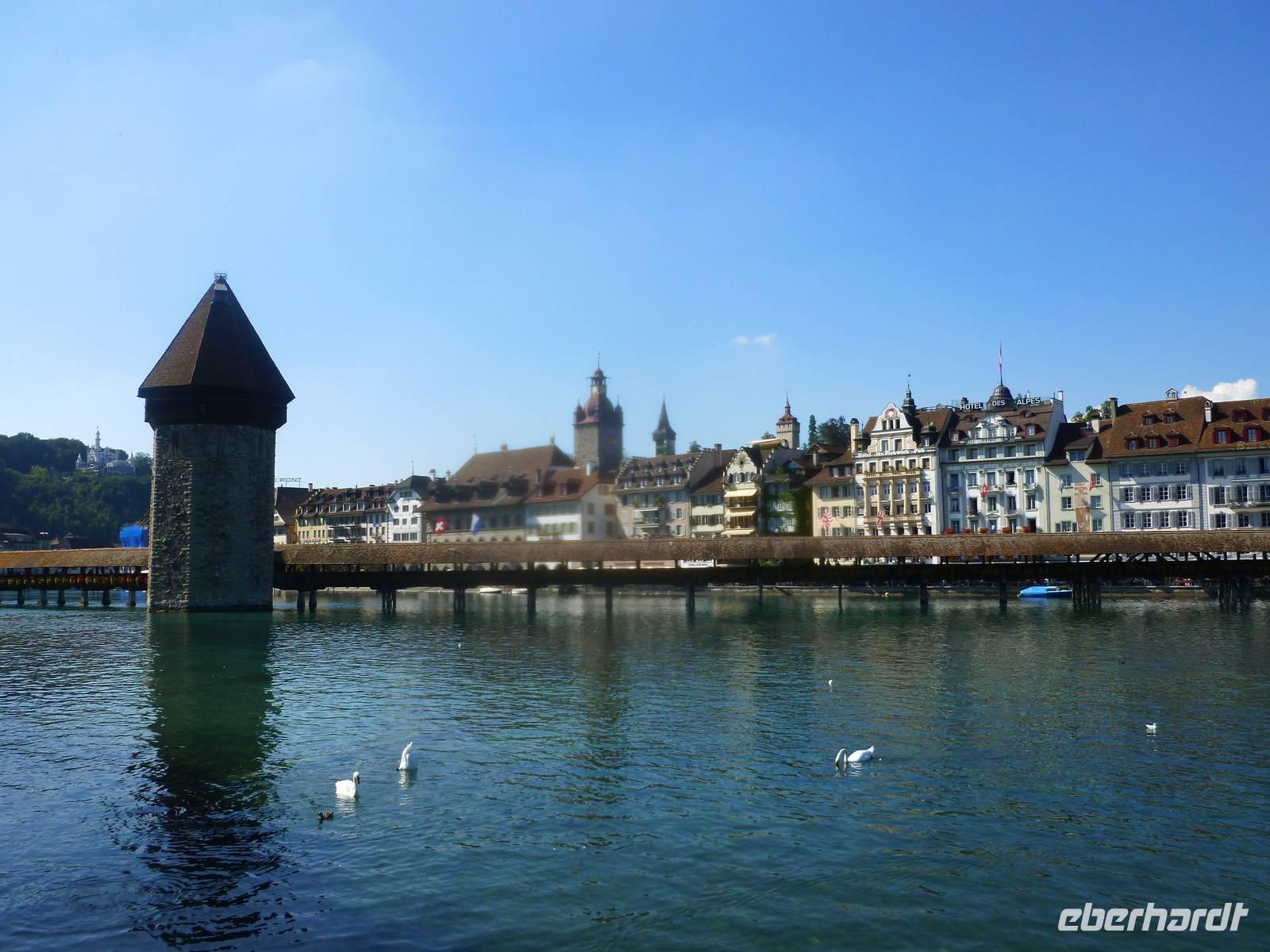 Luzern (Kapellbrücke) &ndash; &copy; Katrin Deutschbein (Eberhardt TRAVEL)