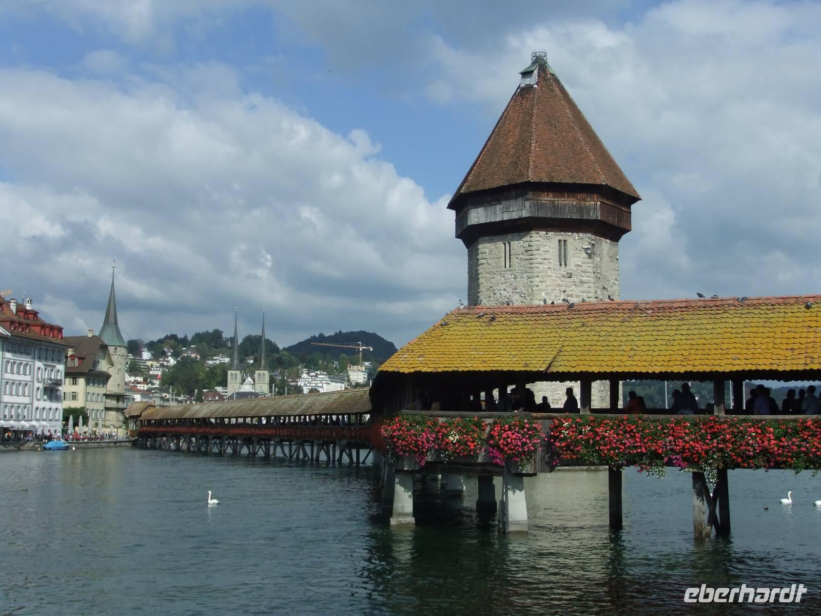 Die Kapellbrücke &ndash; &copy; Martina Pötschke (Eberhardt TRAVEL)