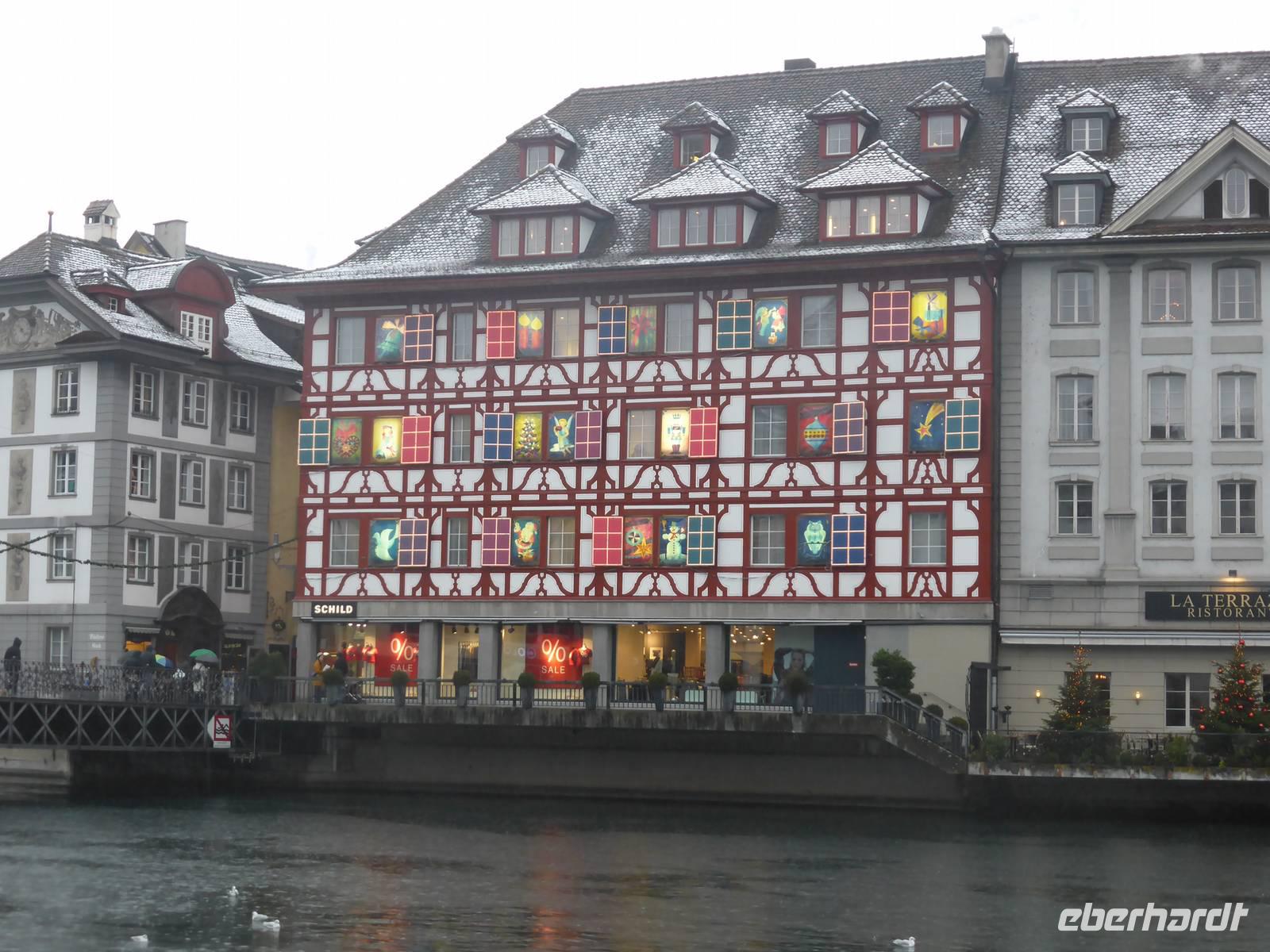 Luzern - Adventskalender &ndash; &copy; Claudia Bernhardt (Eberhardt TRAVEL)