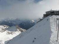 Schilthorn - Blick zum Drehrestaurant Piz Gloria &ndash; &copy; Claudia Bernhardt (Eberhardt TRAVEL)