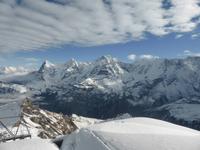 Schilthorn - Blick zum Dreigestirn &ndash; &copy; Claudia Bernhardt (Eberhardt TRAVEL)