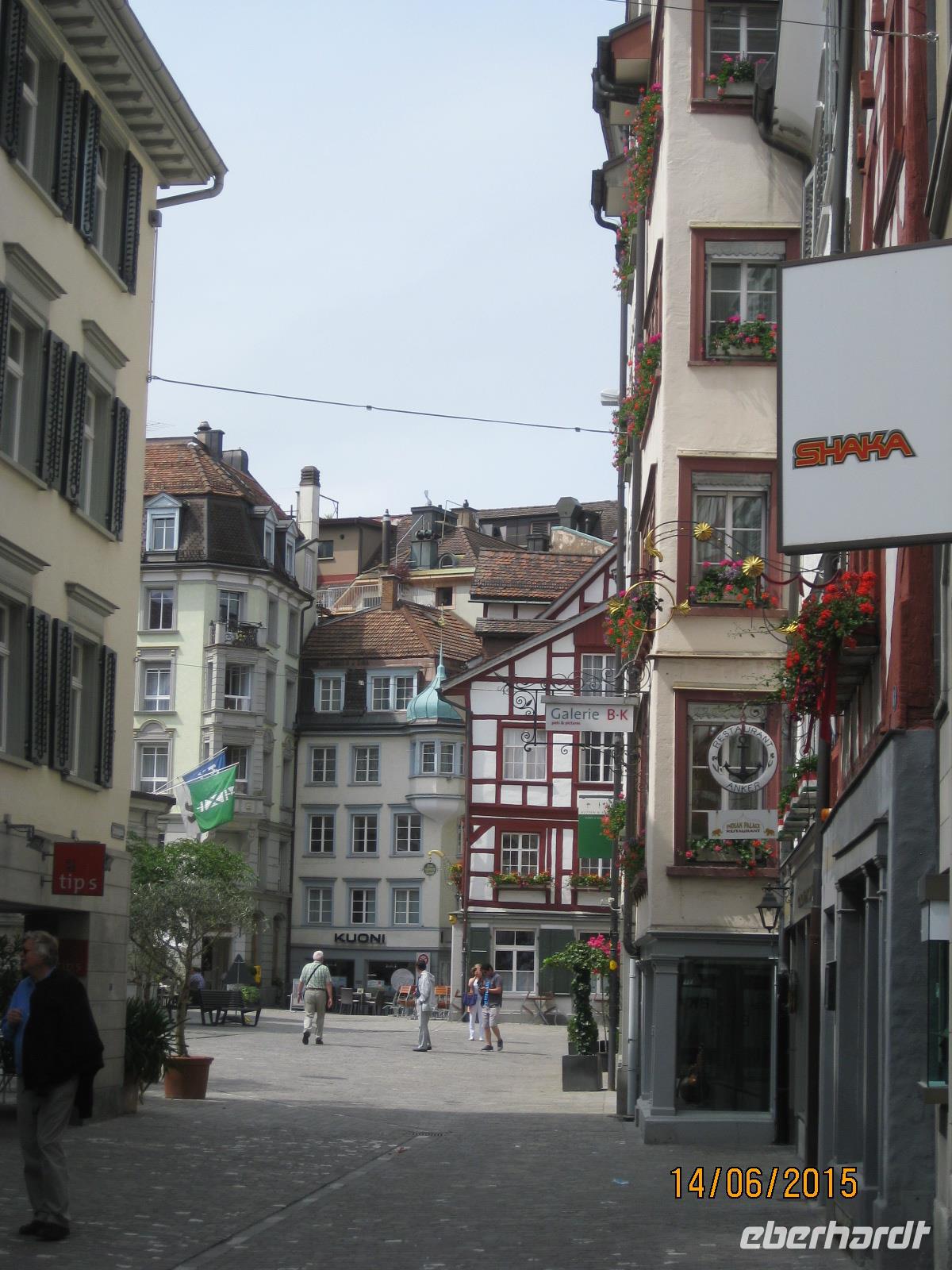Auf Stadtrundgang durch St. Gallen &ndash; &copy; Johanna Vogt (Eberhardt TRAVEL)