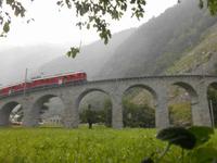 Kreisviadukt von Brusio &ndash; &copy; Katrin Deutschbein (Eberhardt TRAVEL)