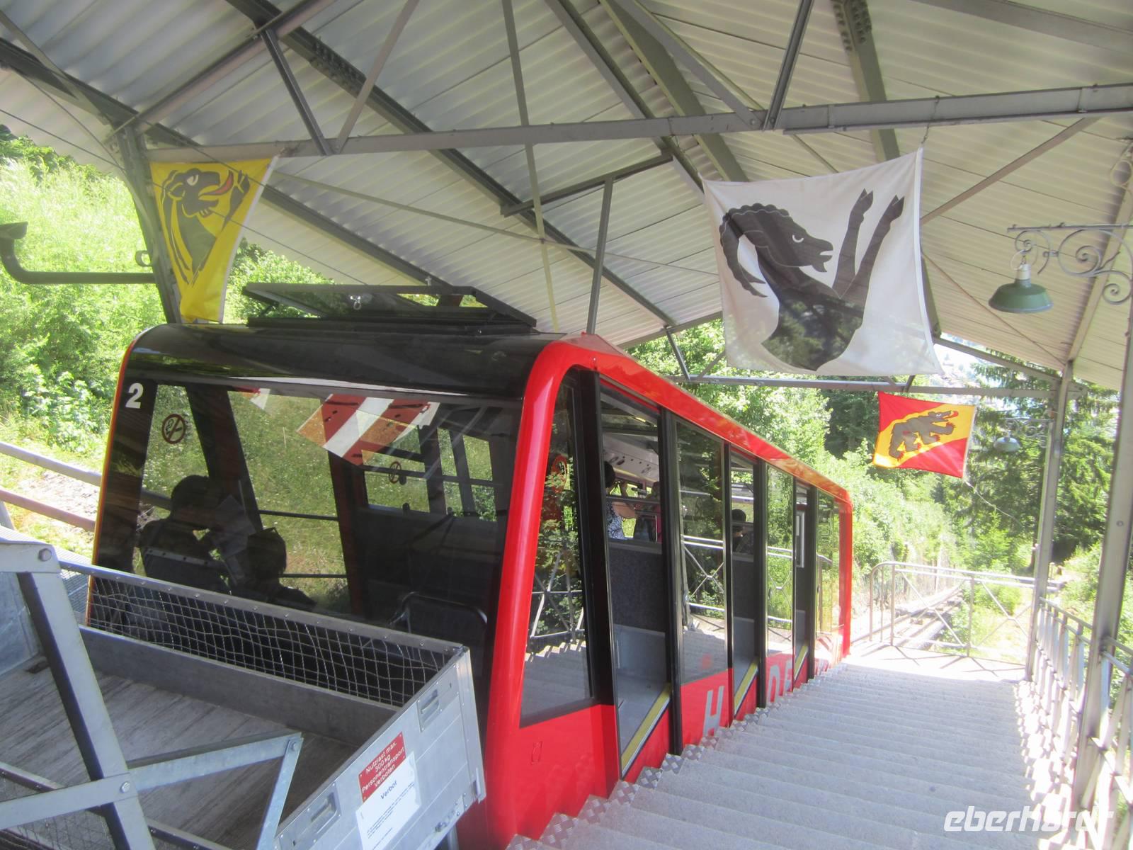 Interlaken-Harder Kulm-Bahn &ndash; &copy; Gisela Gerlach (Eberhardt TRAVEL)