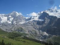 Mit der Bahn nach Wengen