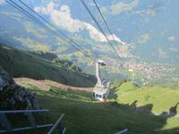 Männlichen-Gondelbahn in Wengen &ndash; &copy; Gisela Gerlach (Eberhardt TRAVEL)