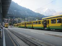 Wengen-Bahnhof &ndash; &copy; Gisela Gerlach (Eberhardt TRAVEL)