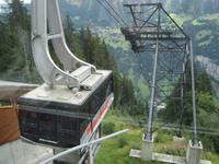 Grütschalp_der Beginn der Wanderung(oder Fahrt) nach Mürren &ndash; &copy; Gisela Gerlach (Eberhardt TRAVEL)