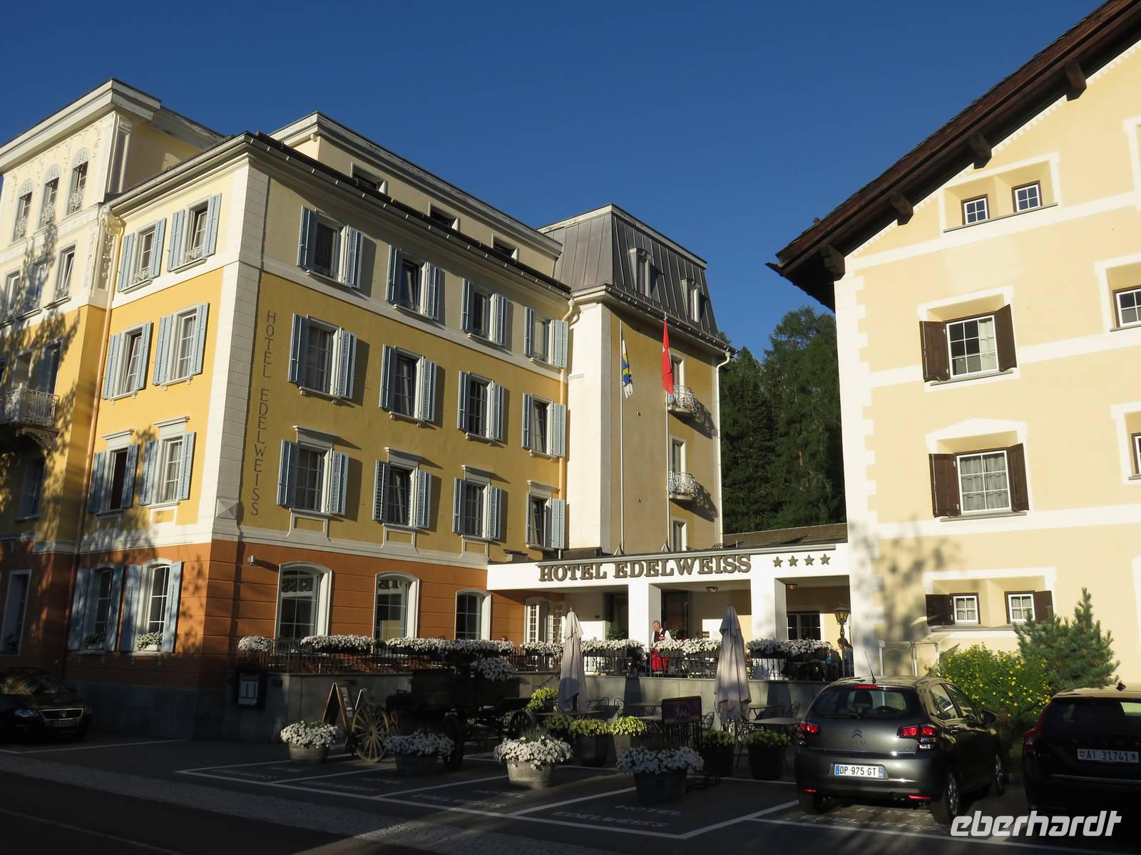0080 Glacier-Bernina-Express- Hotel Edelweiss - Sils-Maria &ndash; &copy; Annette Weise (Eberhardt TRAVEL)