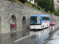 0010 Glacier-Bernina-Express- Ortsrundgang St. Moritz - Unser Bus &ndash; &copy; Annette Weise (Eberhardt TRAVEL)