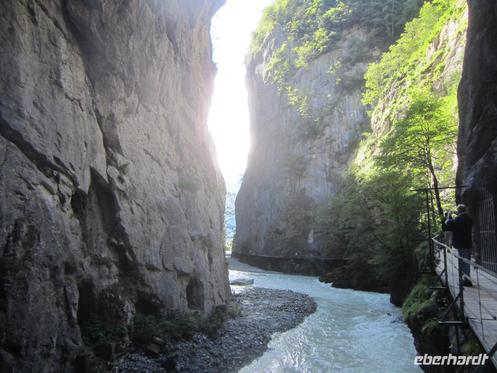 Aareschlucht &ndash; &copy; Gisela Gerlach (Eberhardt TRAVEL)
