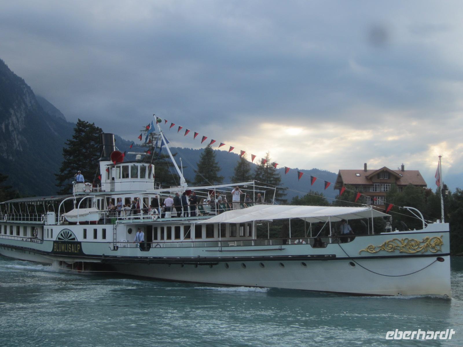 Thunersee-Dampfschiff &ndash; &copy; Gisela Gerlach (Eberhardt TRAVEL)